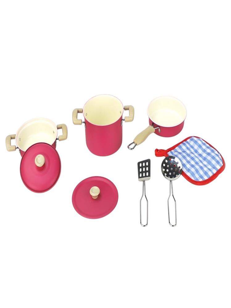 Vardem Emaye Tencere Tava Set 8 Parca