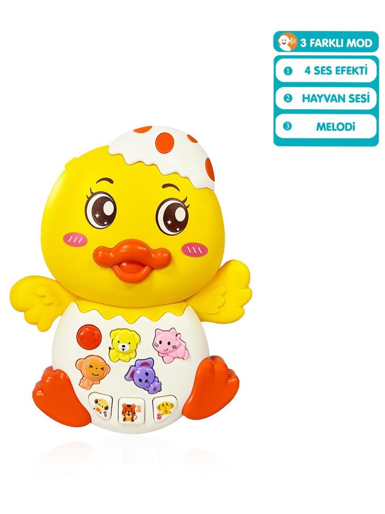 Vardem Işıklı Ve Muzikli Ördek Bebek Piyanosu