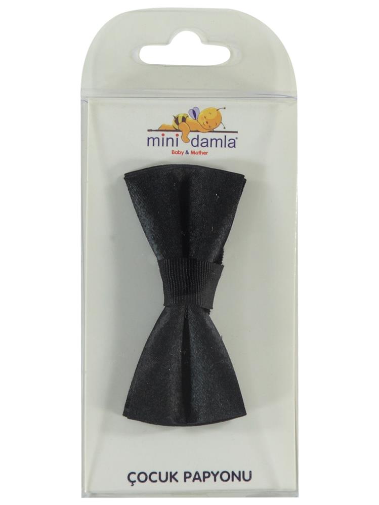 Minidamla Erkek Çocuk Papyon 2-10 Yaş - Siyah