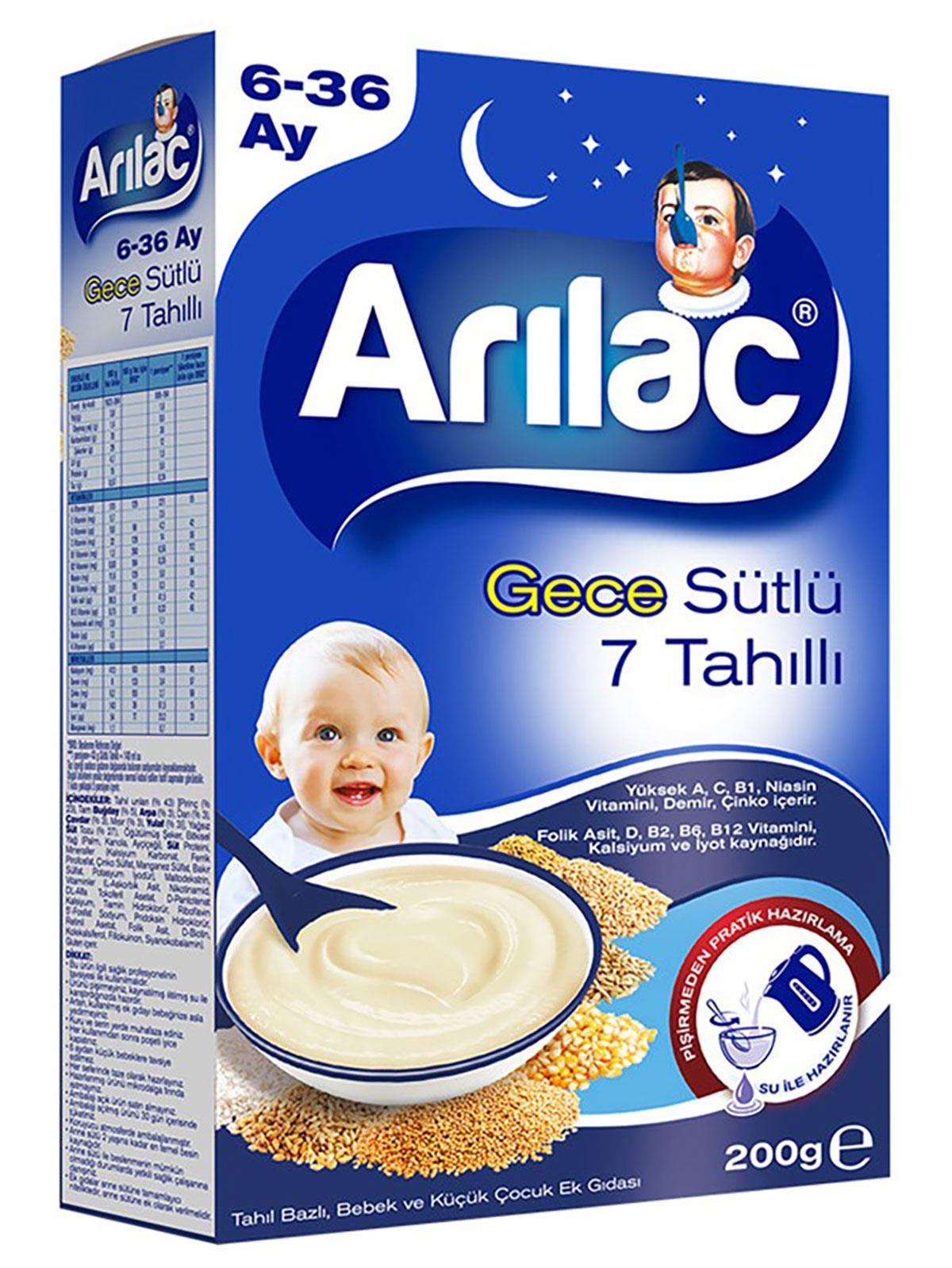 Arı Mama Gece Sütlü 7 Tahıllı Ek Gıda 200G