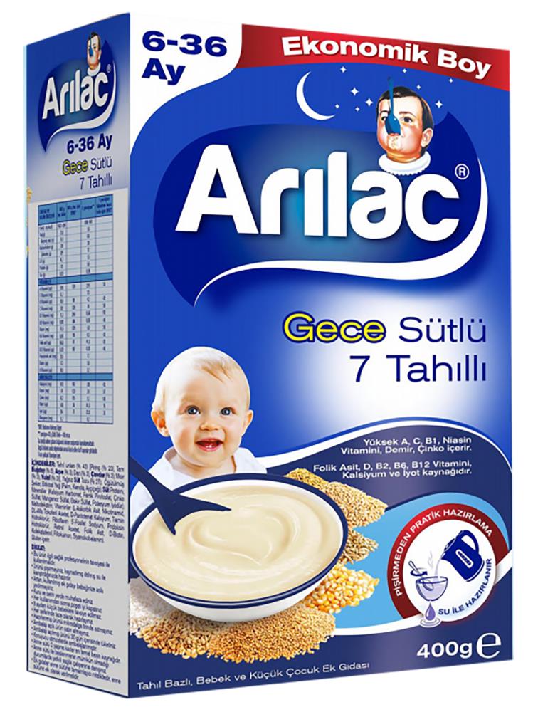 Arılac Instant Ek Gıda 7 Tahıllı Gece 400g
