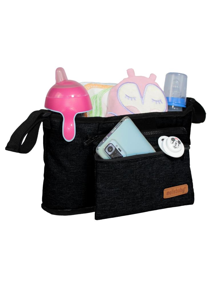 Molls Baby Bebek Arabası Organizer - Siyah