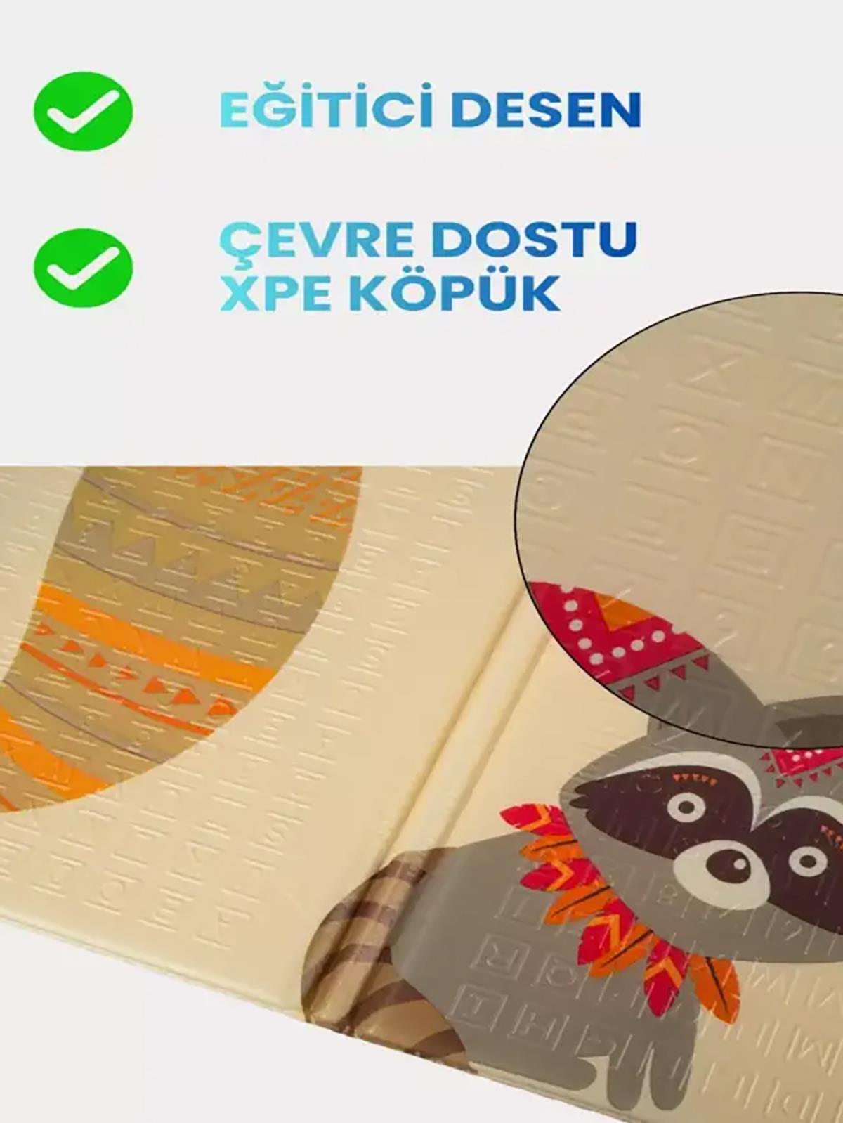 HOLMEN OYUN MATI MİNİK HAYVANLAR SOFT 150*200 CM