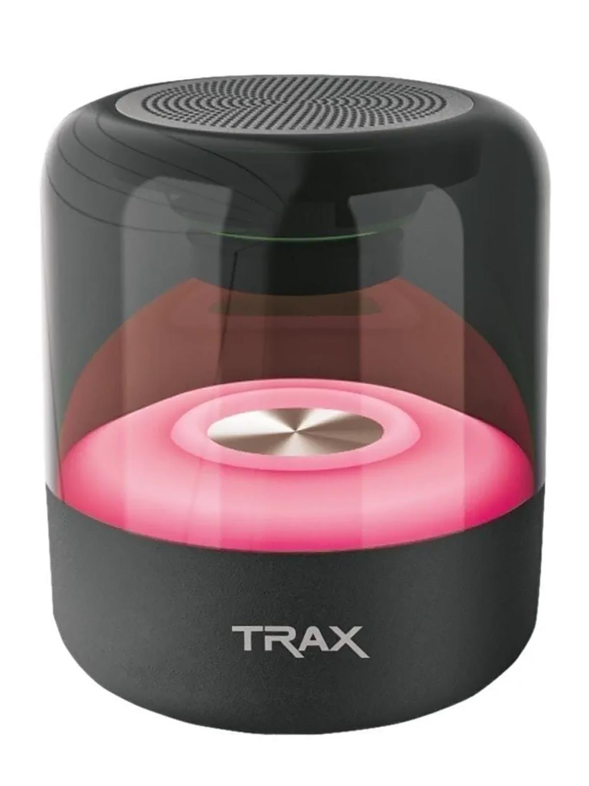 Trax LED Işıklı Renk Değiştiren Bluetooth Hoparlör - Siyah