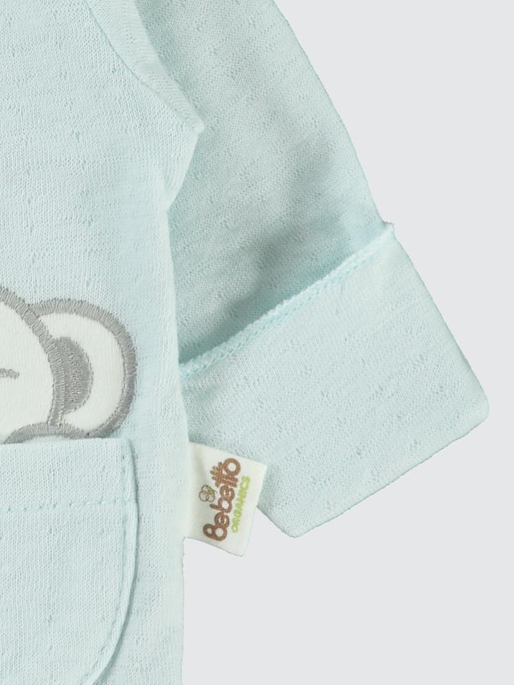Bebetto Organic Stars and Koalas Zıbın Takımları - Mavi