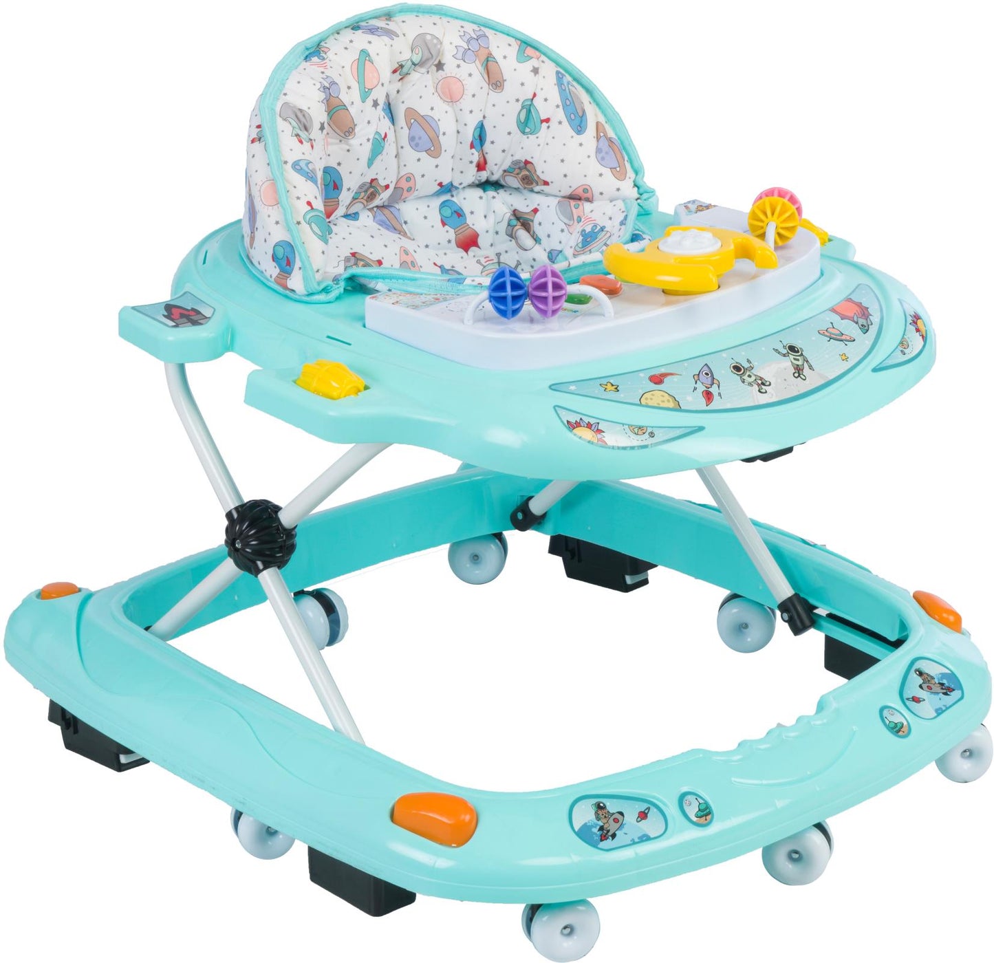 Unıcare Ufo Melodili Yürüteç - Mavi