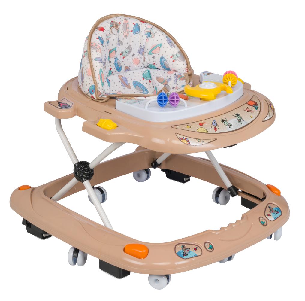 Unıcare Ufo Melodili Yürüteç - Kahverengi