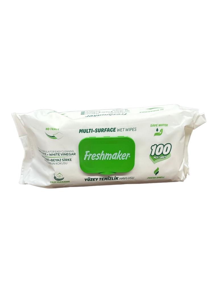 Freshmaker Yüzey Temizleme Havlusu 100'lü