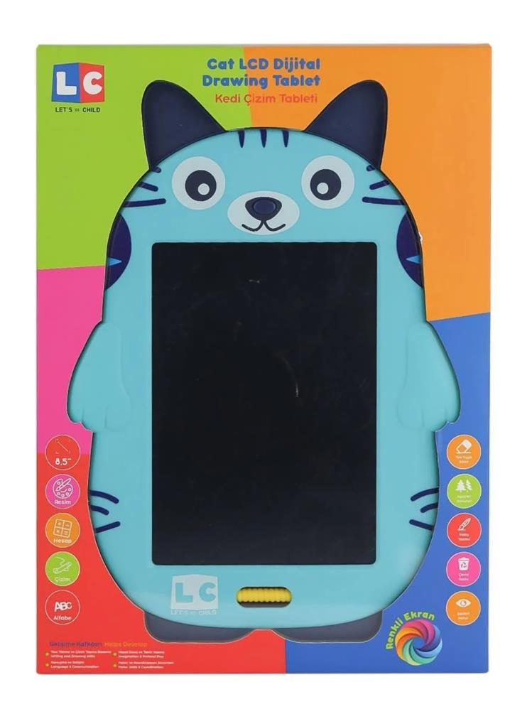 LC Kedi Çizim Tableti 8,5 İnç