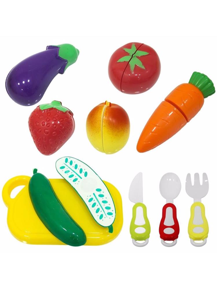 Birlik Oyuncak 16 Pcs Patlıcanlı Kesilebilen Meyve&sebze