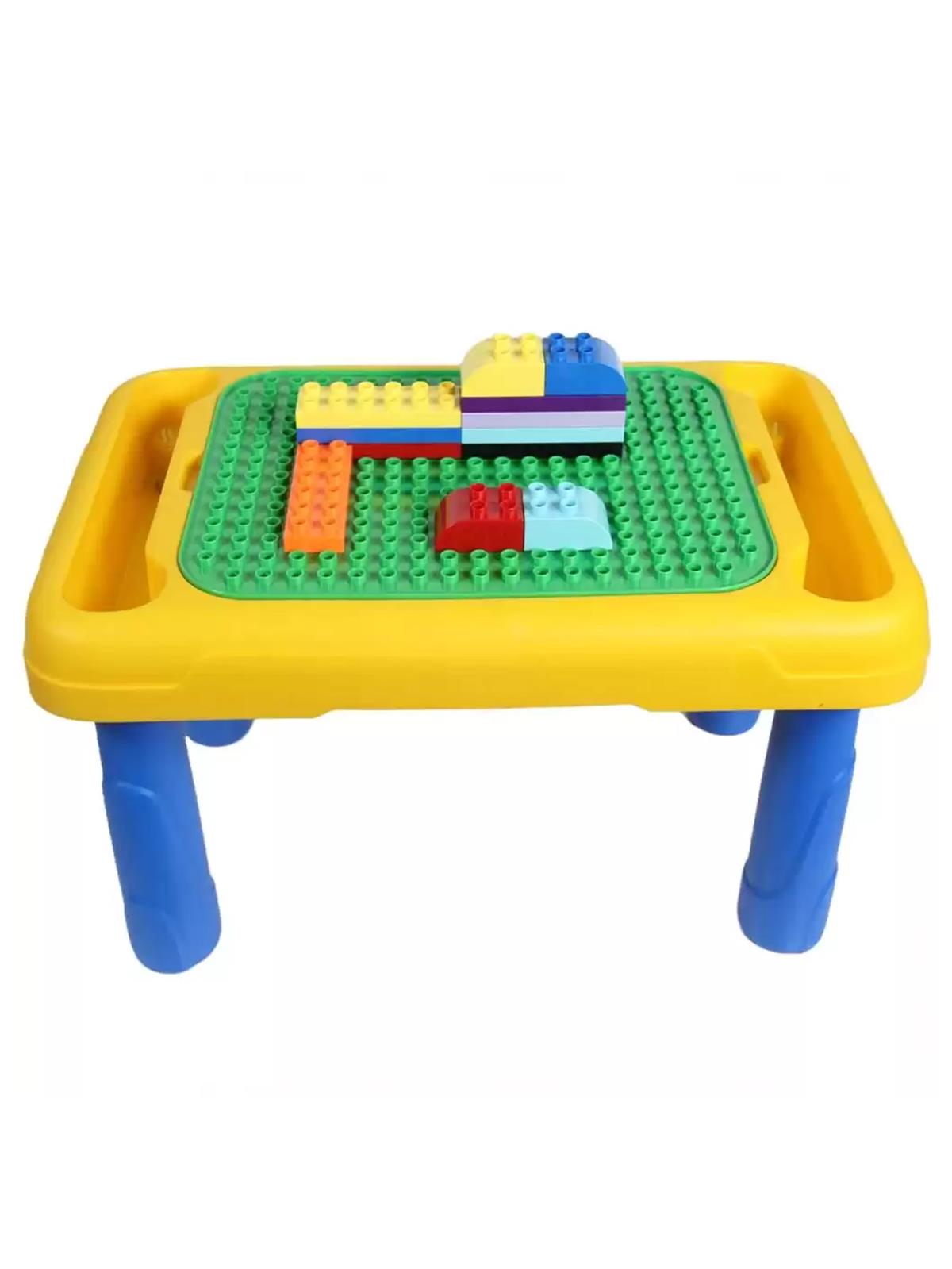 Birlik Oyuncak Masa Seti ve Bloklar