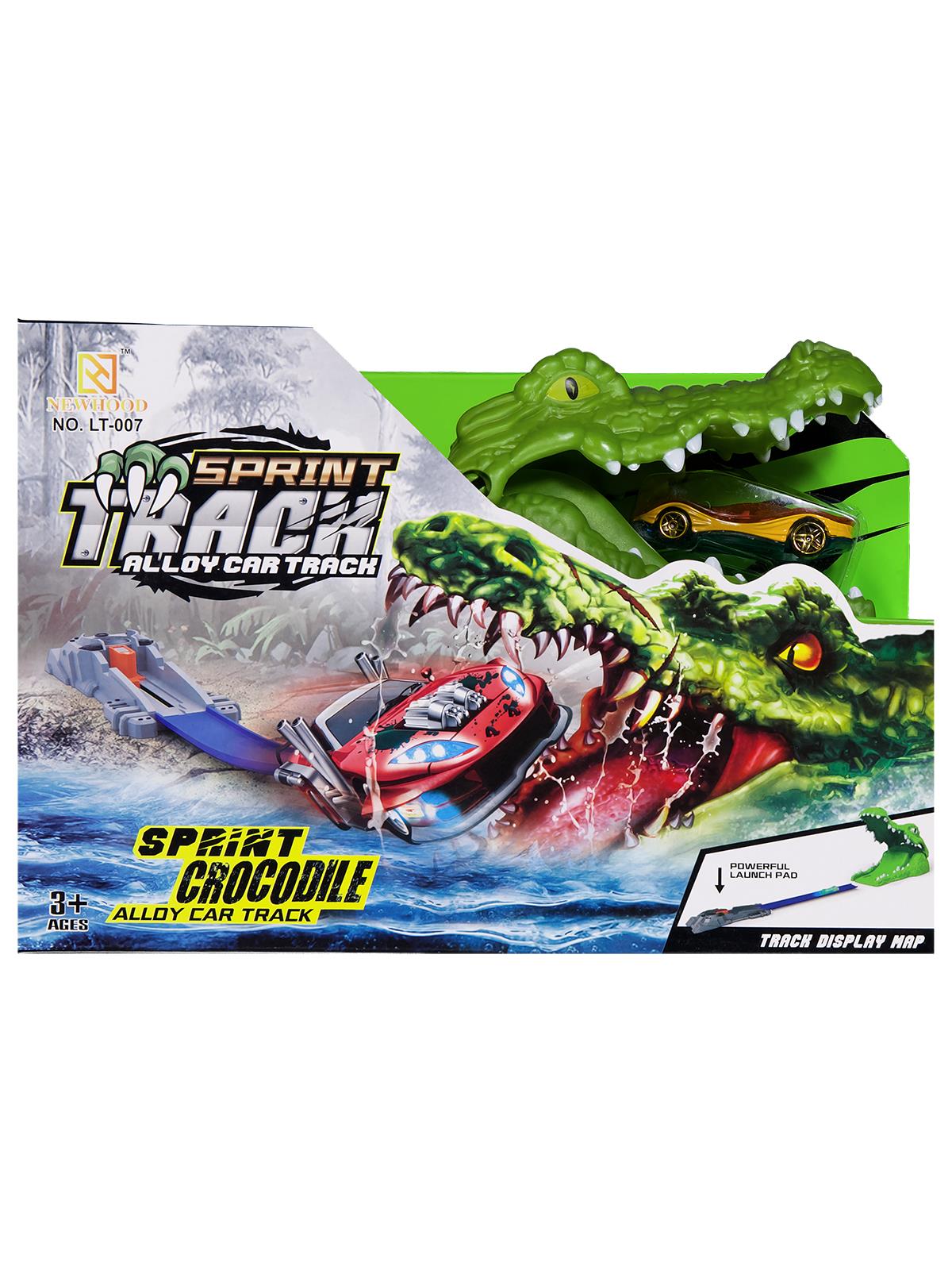 Birlik Oyuncak Timsah Ağız Fırlatmalı Araba Seti