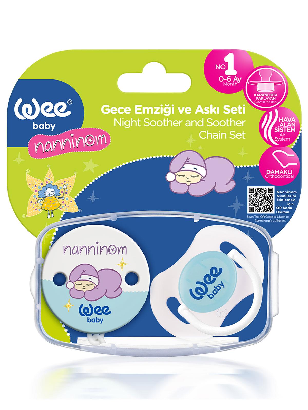 Wee Baby Nanninom Emzik & Emzik Askısı