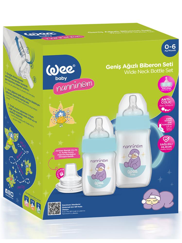 Wee Baby Nanninom Biberon & Bardak Seti