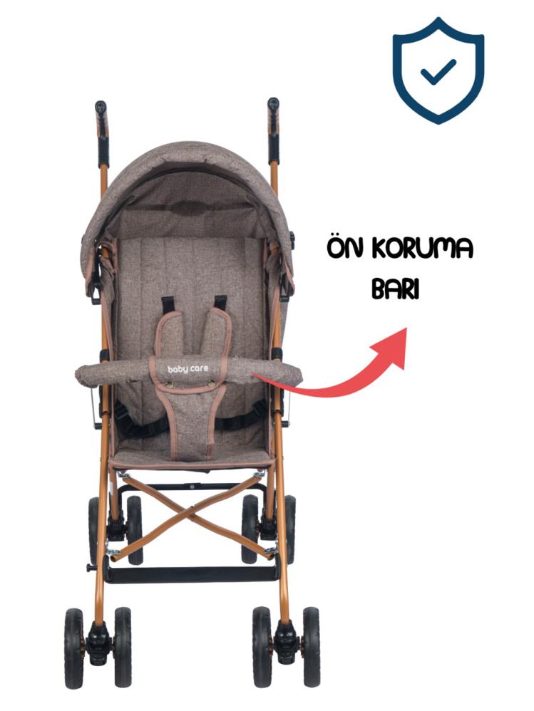 Babycare Baston Puset Bebek Arabası - Kahverengi