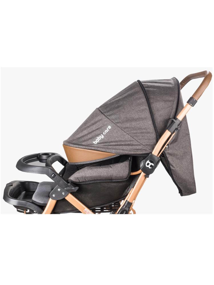 Babycare Capron Çift Yönlü Bebek Arabası - Gold-Siyah