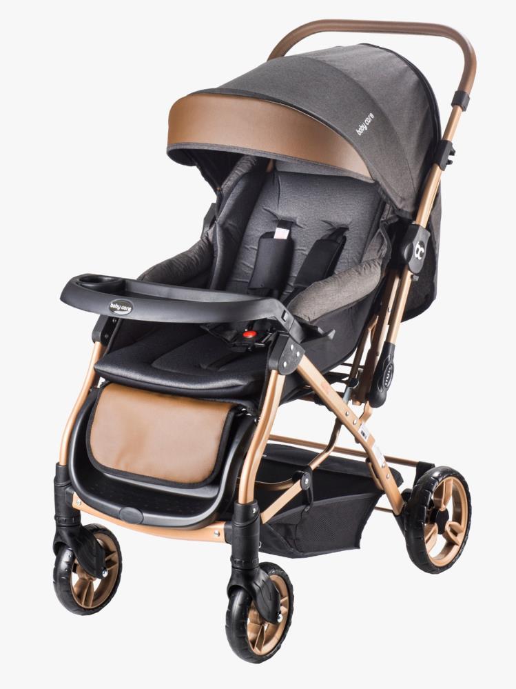 Babycare Capron Çift Yönlü Bebek Arabası - Gold-Siyah