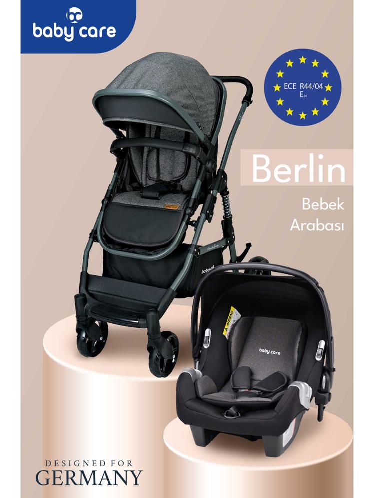 Babycare Berlin Travel Sistem Bebek Arabası - Gri