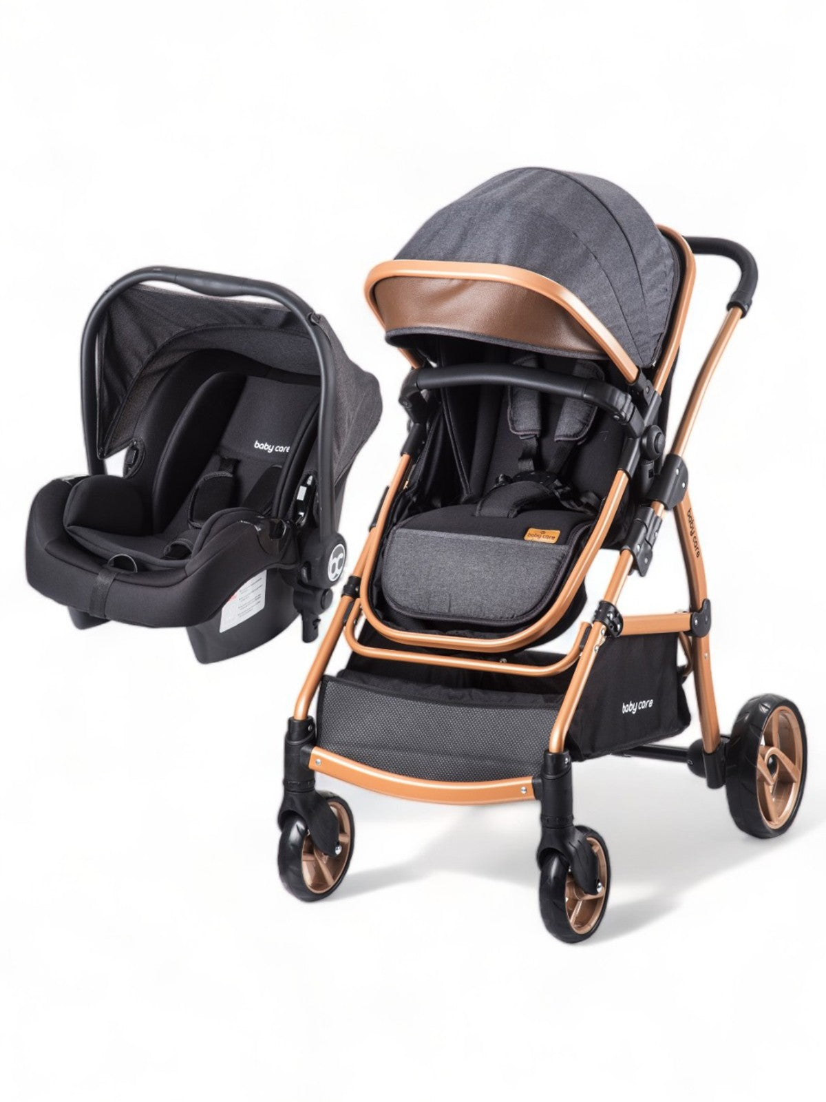 Babycare Safari Cross Travel Bebek Arabası - Kahve
