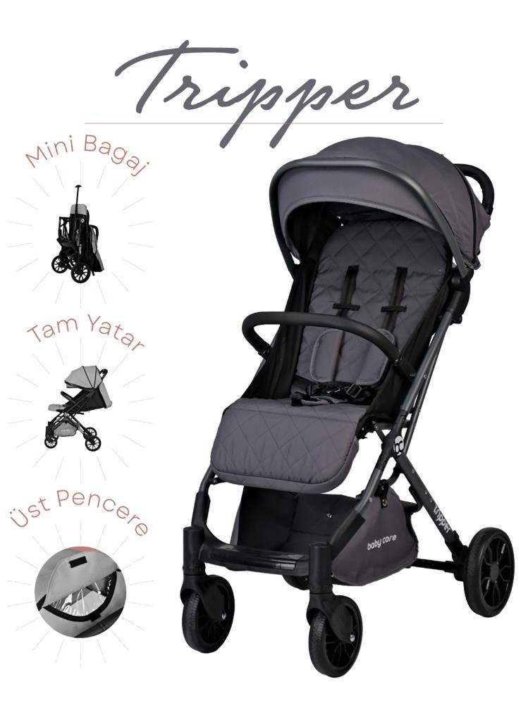 BabyCare Tripper Kabin Boy Bebek Arabası - Gri