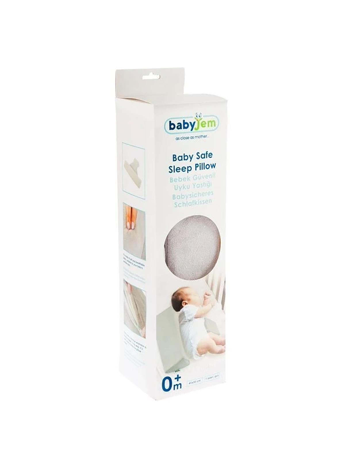 Babyjem Guvenli Uyku Yan Yastığı - Gri