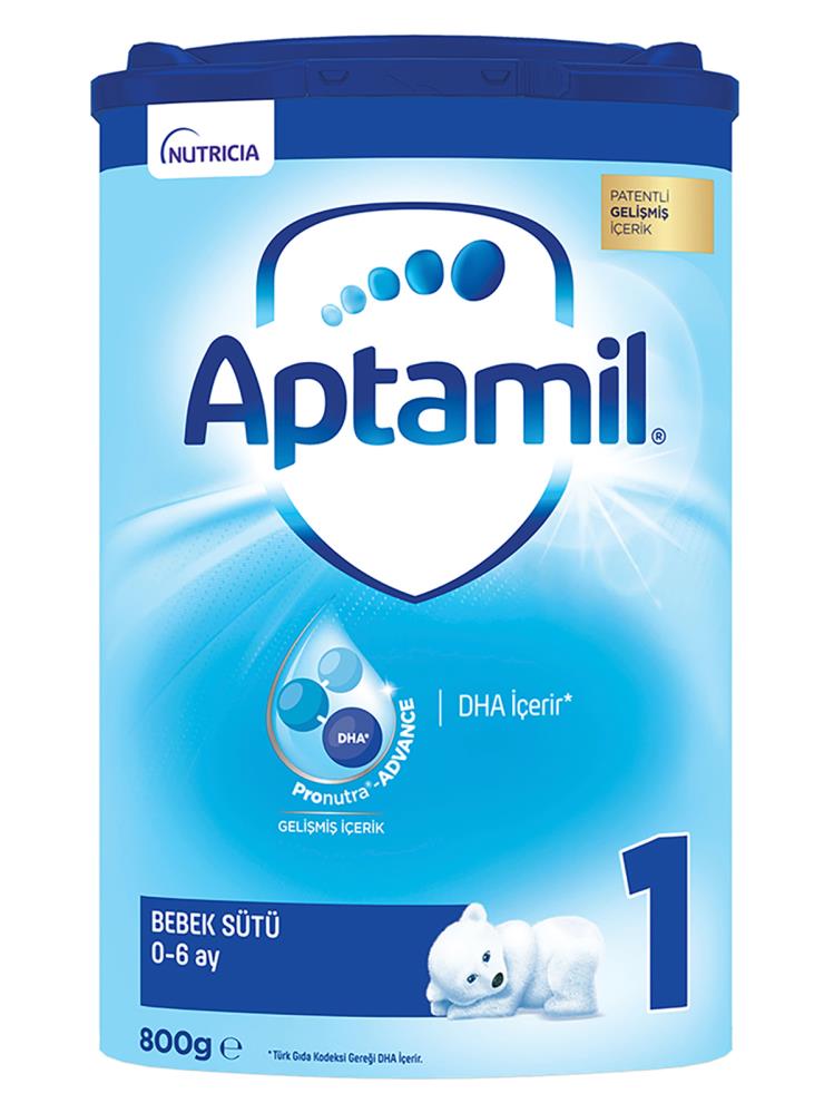 Aptamil 1 Bebek Sütü 800 g 0-6 Ay Akıllı Kutu