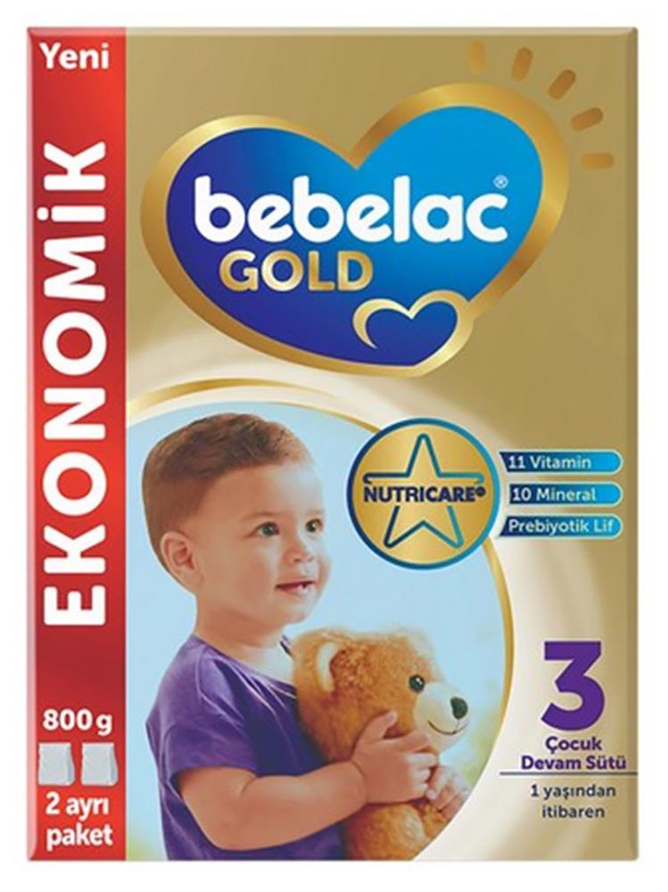 Bebelac Gold 3 Devam Sütü 800 G 12+