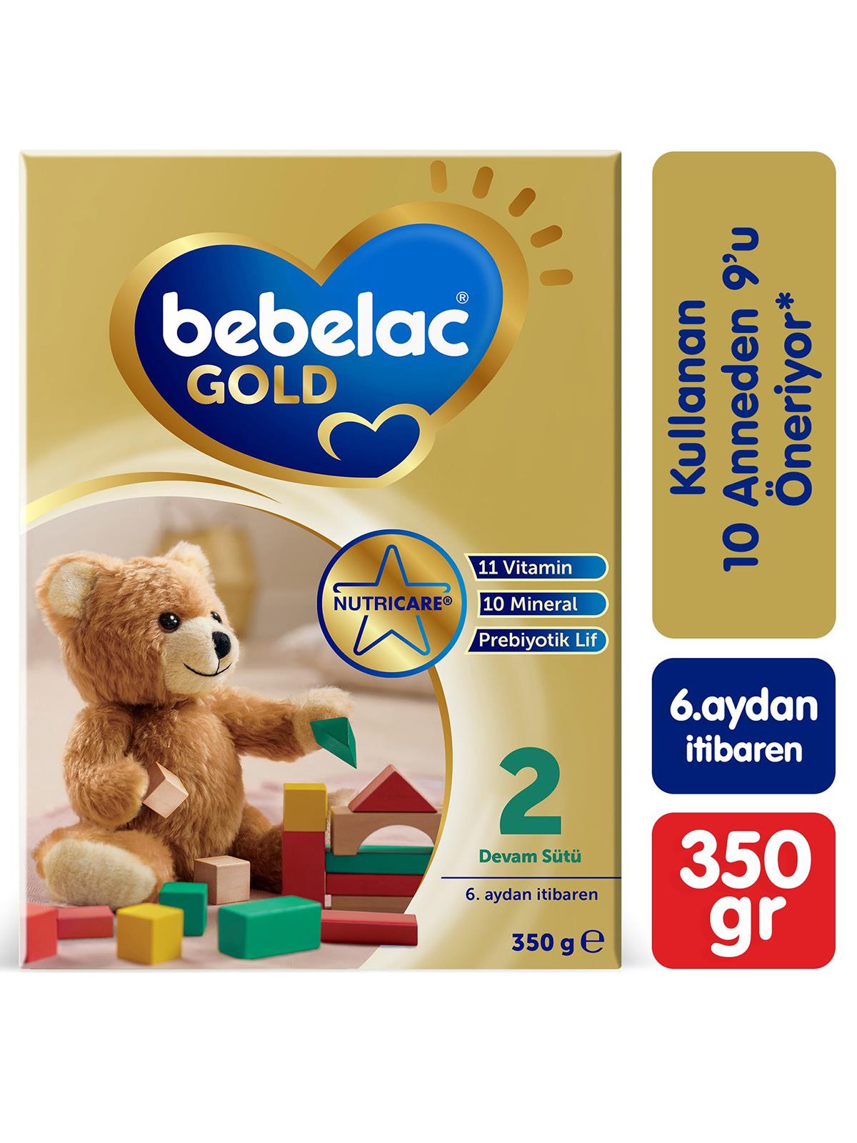 Bebelac Gold 2 Devam Sütü 350 g 6-12 Ay