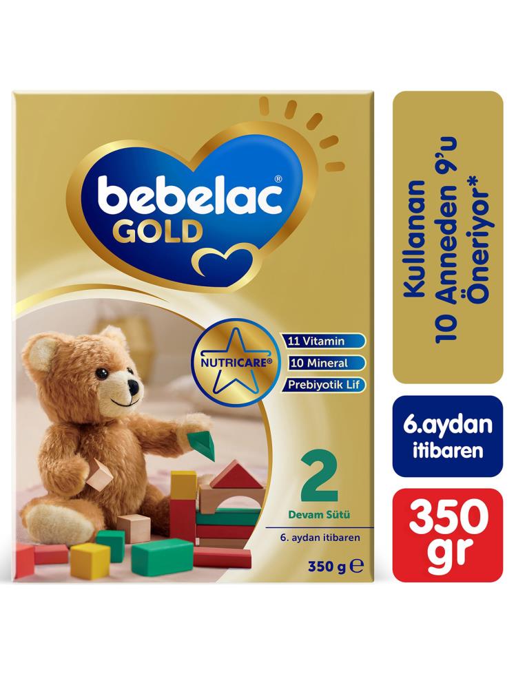 Bebelac Gold 2 Devam Sütü 350 g 6-12 Ay