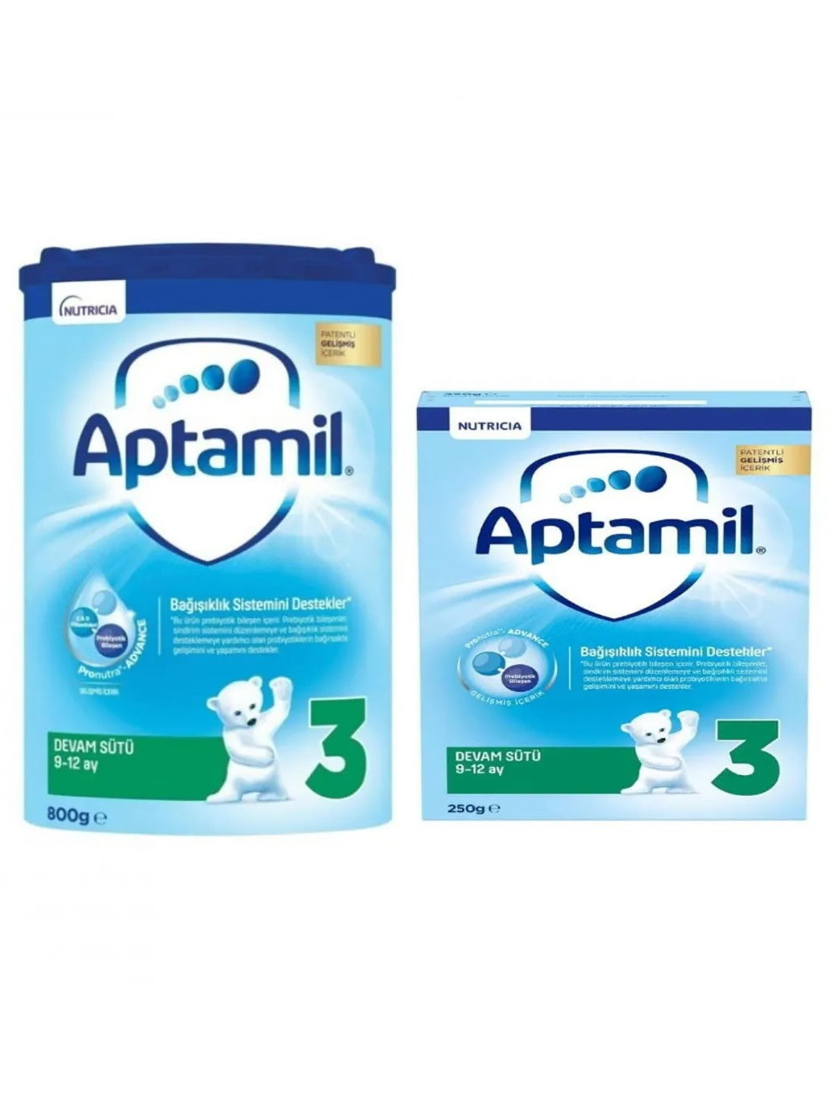 Aptamil 3 800g + Aptamil 3 250g Devam Sütü