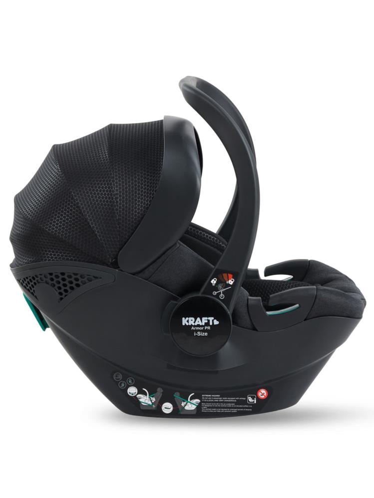 Kraft Armor Pr I-Size 13 kg Anakucağı/ Oto Koltuğu - Siyah