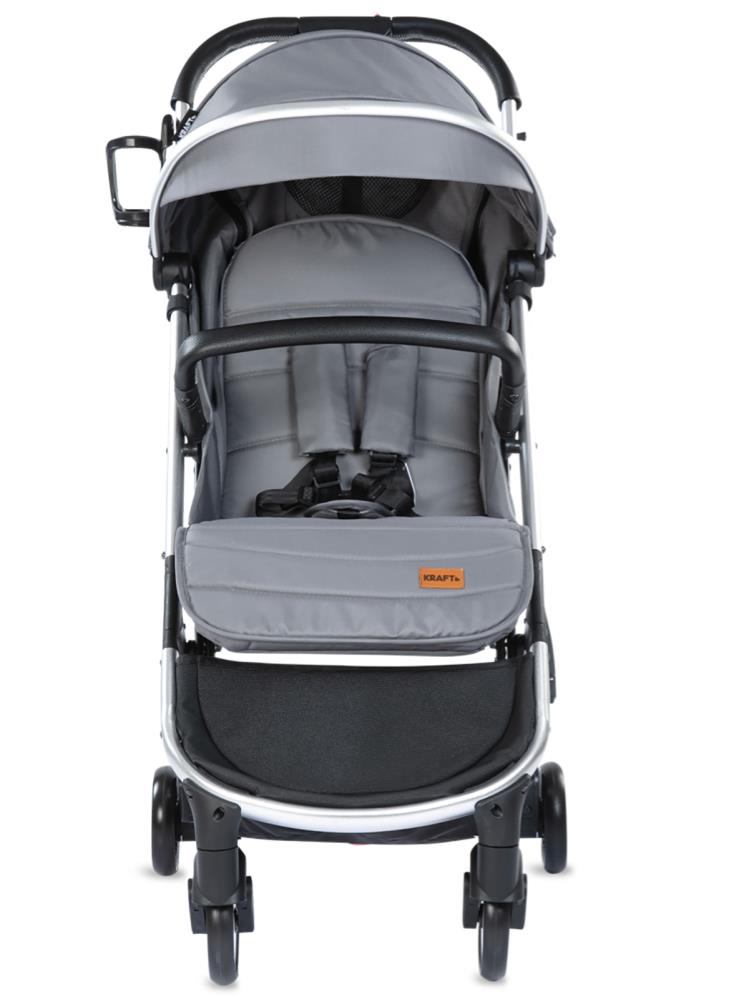 Kraft Smart Tek Yönlü Bebek Arabası - Gri