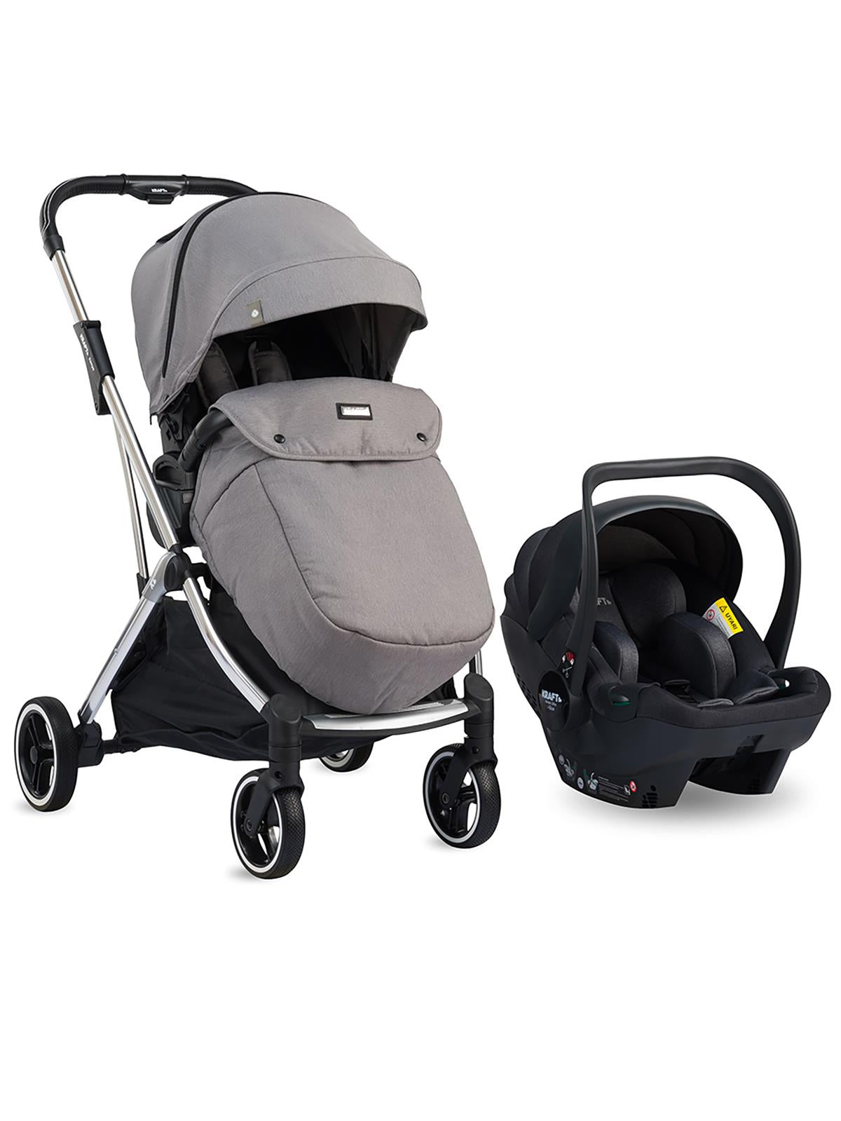Kenya I-Size Travel Sistem Bebek Arabası - Gri