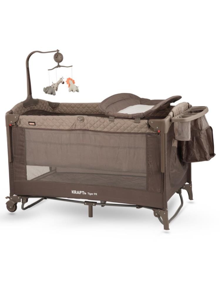 Kraft Tiger PR Anne Yanı Oyun Parkı 70x120 cm - Bej