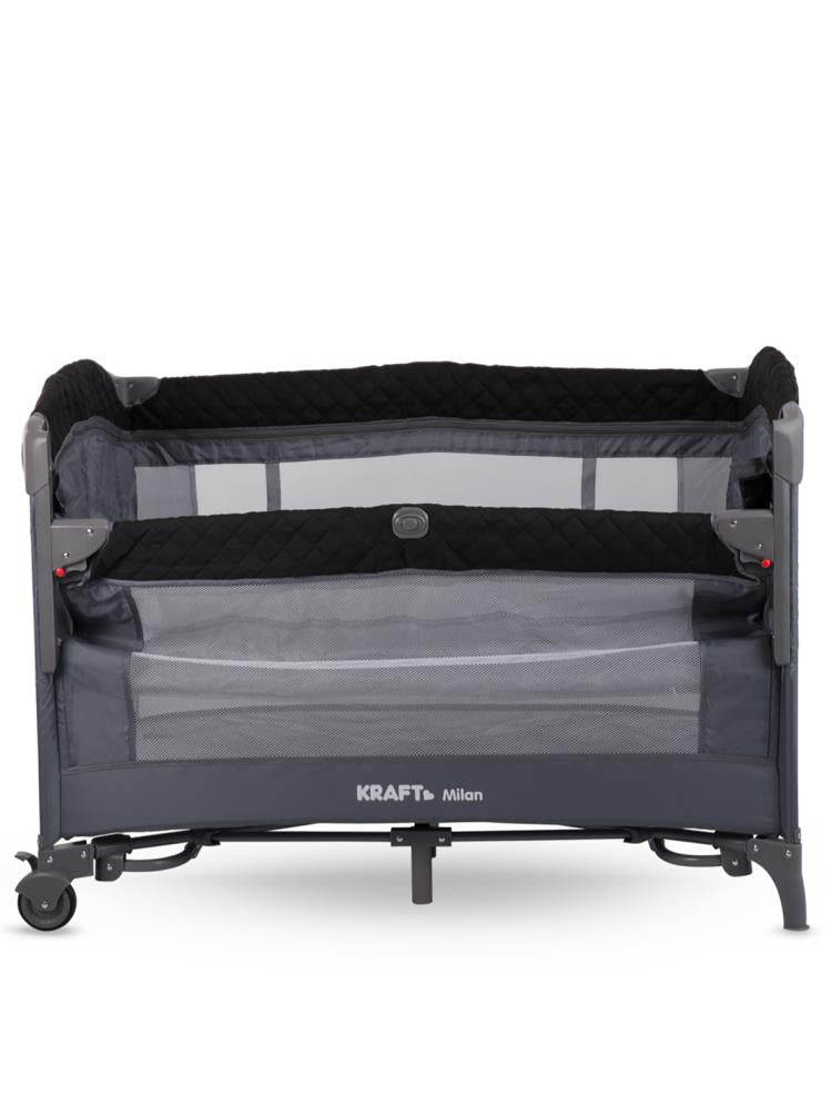 Kraft Milan Anne Yanı Oyun Parkı 70x110 cm - Siyah