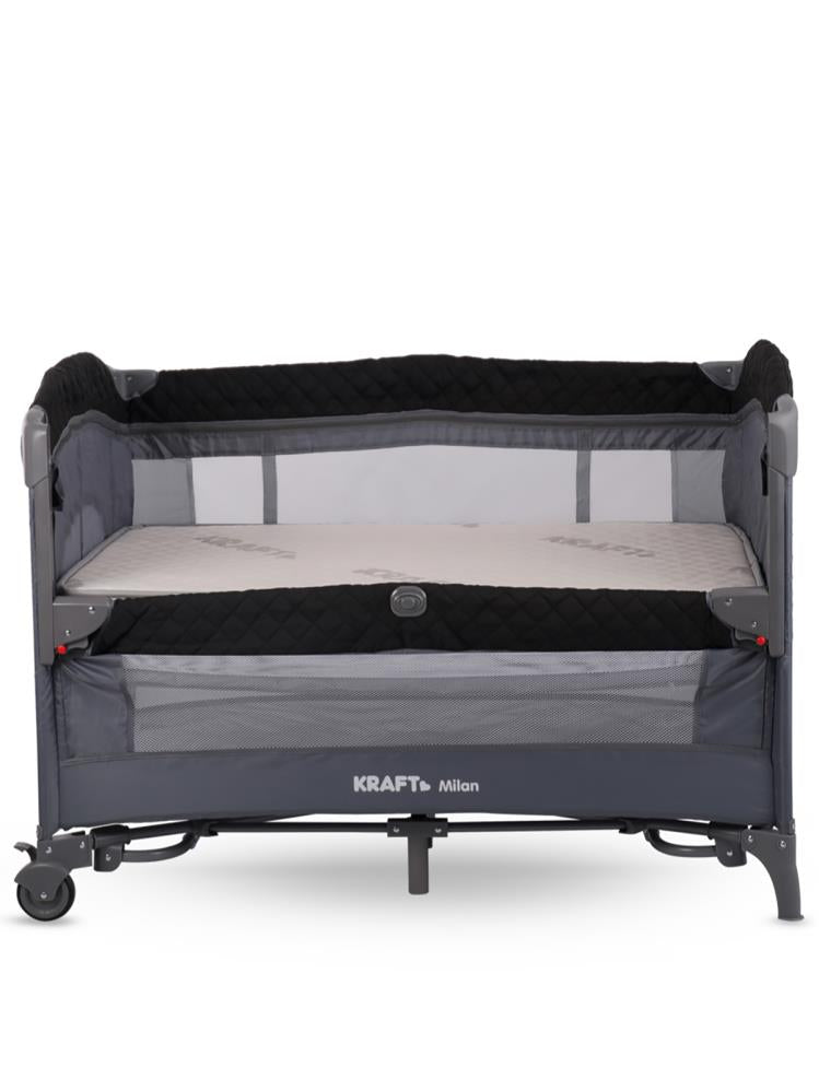 Kraft Milan Anne Yanı Oyun Parkı 70x110 cm - Siyah