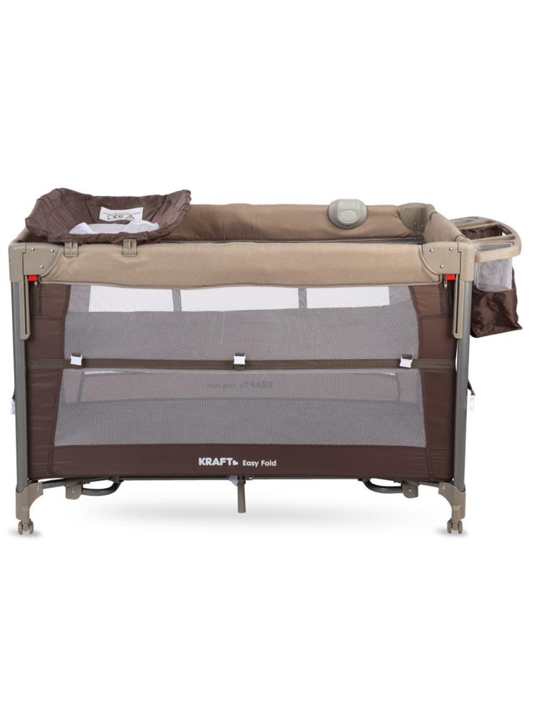 Kraft Easy Fold Anne Yanı Oyun Parkı 70x110 cm - Bej