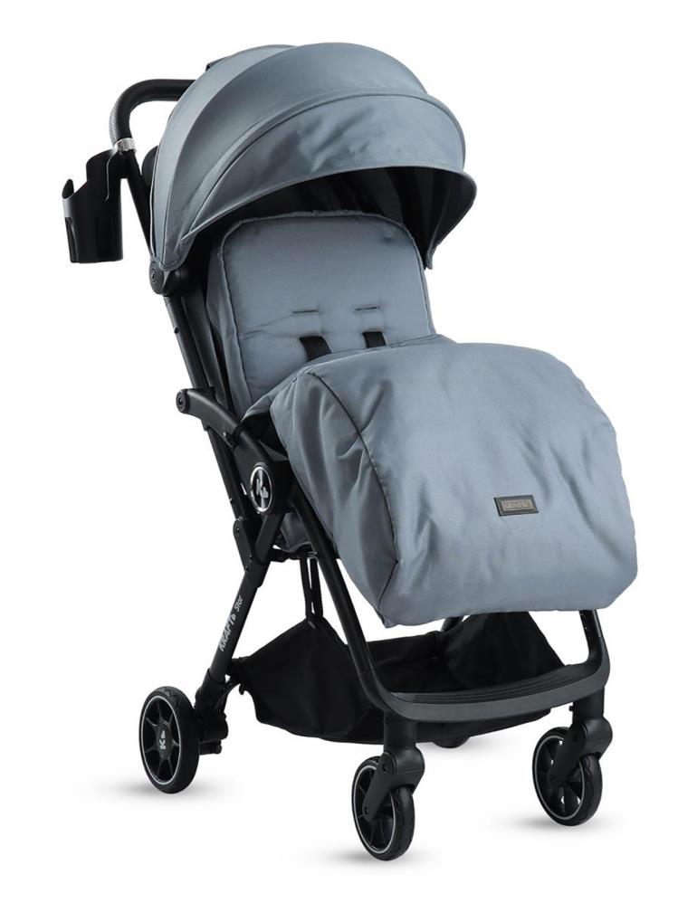Kraft Star Tek Yönlü Bebek Arabası - Gri