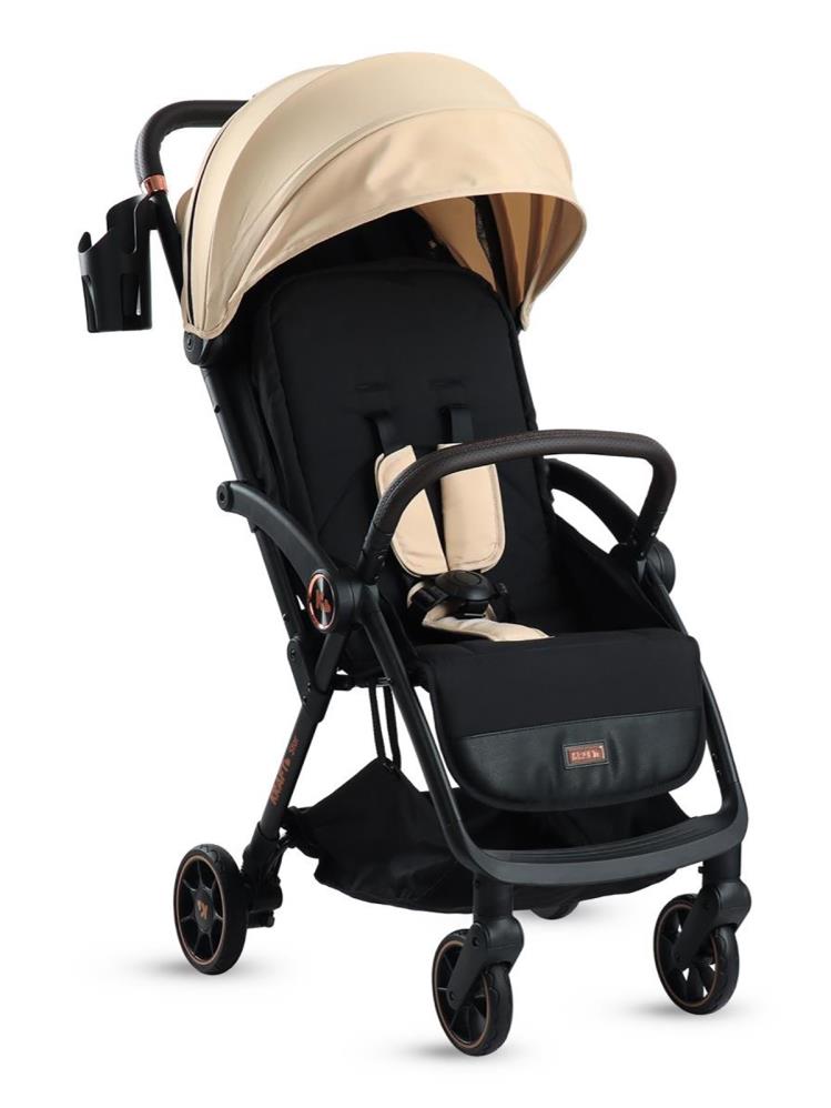 Kraft Star Tek Yönlü Bebek Arabası - Bej