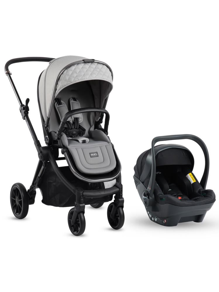 Kraft Napoli Travel Sistem Bebek Arabası - Gri