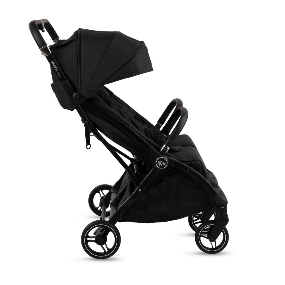 Kraft Duplo İkiz Bebek Arabası - Siyah