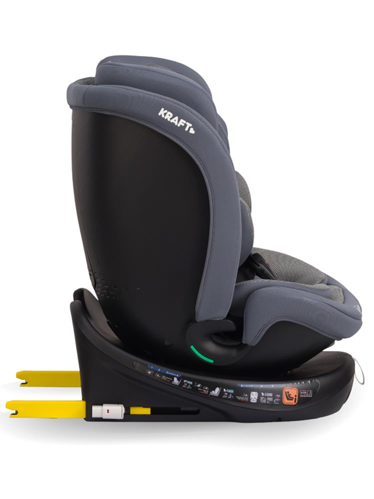 Kraft Grovy I-Size Oto Koltuğu 0-36 Kg (40-150 Cm) - Gri