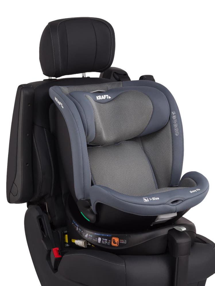Kraft Grovy I-Size Oto Koltuğu 0-36 Kg (40-150 Cm) - Gri