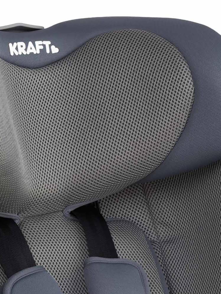 Kraft Grovy I-Size Oto Koltuğu 0-36 Kg (40-150 Cm) - Gri