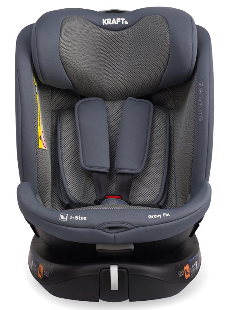 Kraft Grovy I-Size Oto Koltuğu 0-36 Kg (40-150 Cm) - Gri