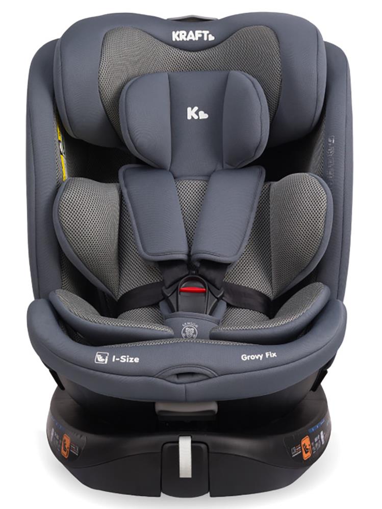 Kraft Grovy I-Size Oto Koltuğu 0-36 Kg (40-150 Cm) - Gri