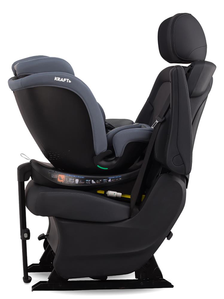 Kraft Grovy I-Size Oto Koltuğu 0-36 Kg (40-150 Cm) - Gri