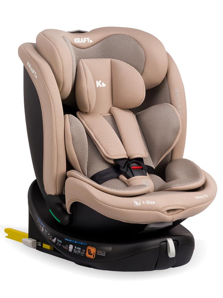 Kraft Grovy I-Size Oto Koltuğu 0-36 Kg (40-150 Cm) - Bej