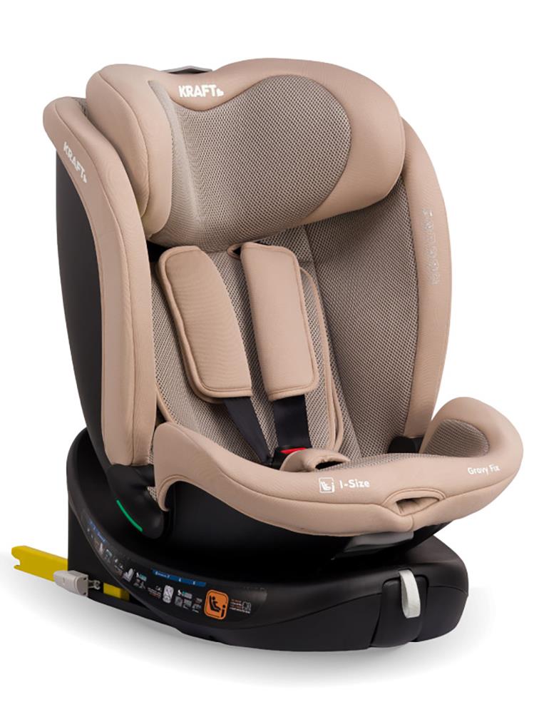 Kraft Grovy I-Size Oto Koltuğu 0-36 Kg (40-150 Cm) - Bej