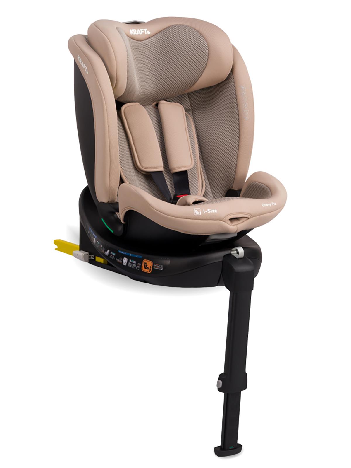 Kraft Grovy I-Size Oto Koltuğu 0-36 Kg (40-150 Cm) - Bej